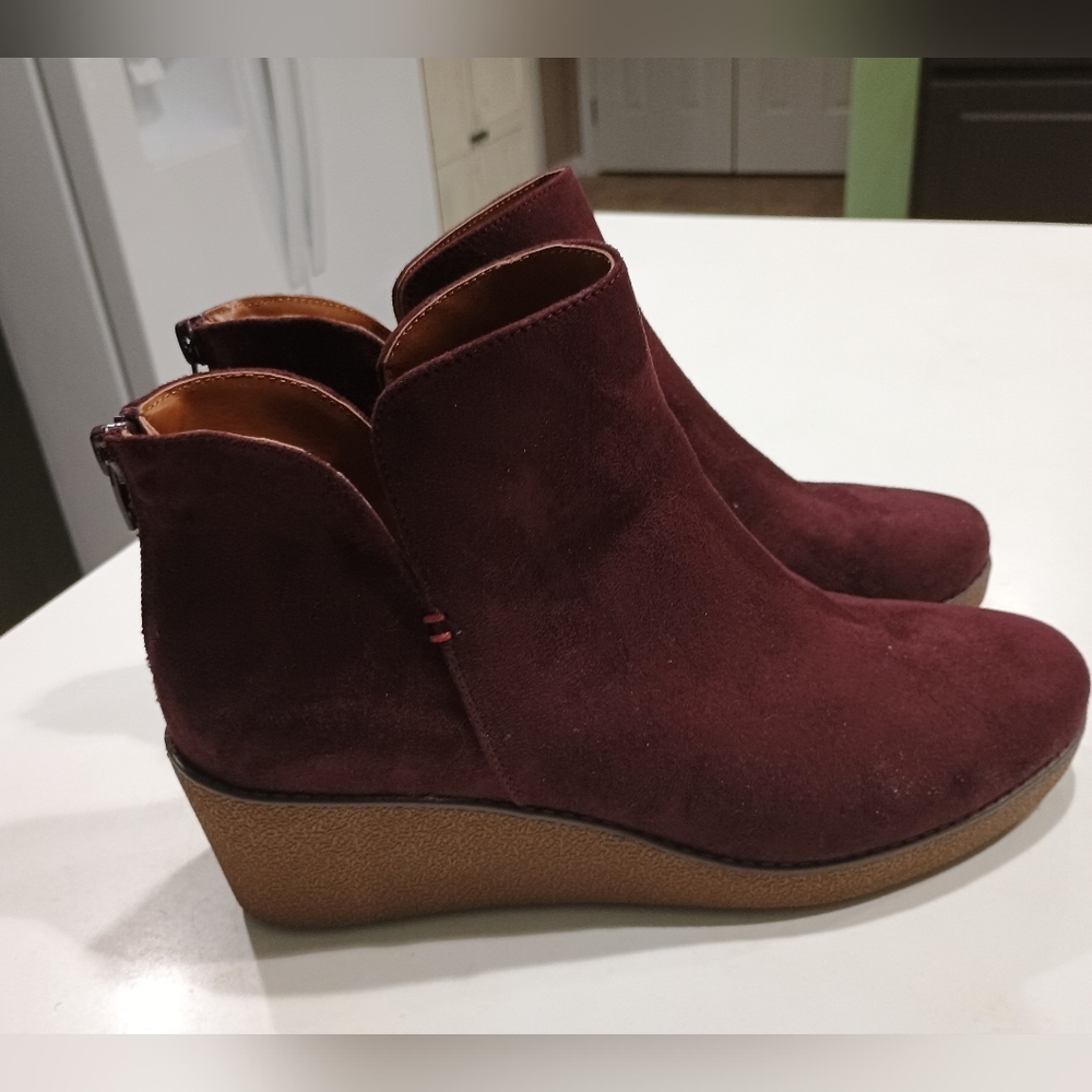 Suede Booties